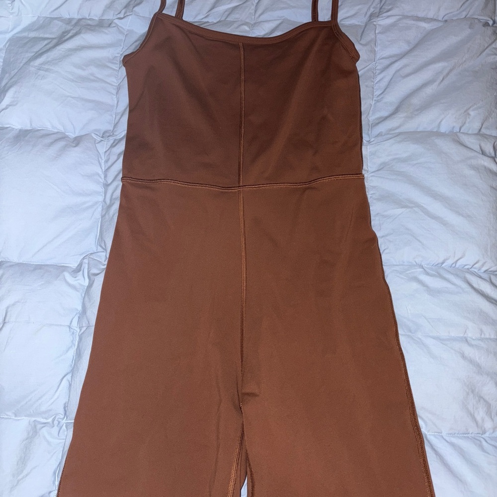 Aritzia Brown Jumpsuit